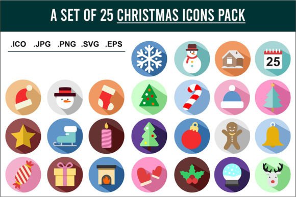 Download Special Christmas Icons Set - Christmas icons Collection