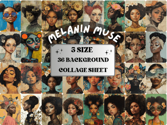 Download Melanin Muse Collage Journal Paper - Paper Collection