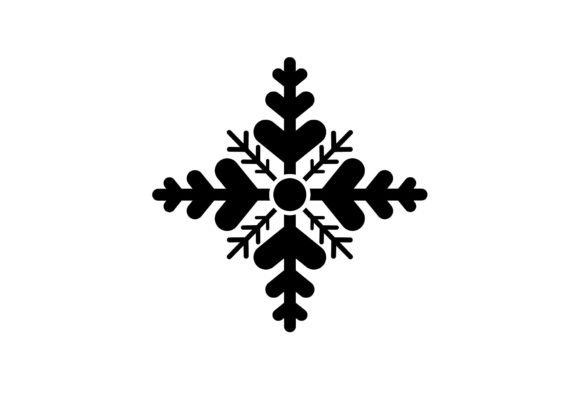 Download Snowflake Vector Graphic SVG - Snowflake vector Collection