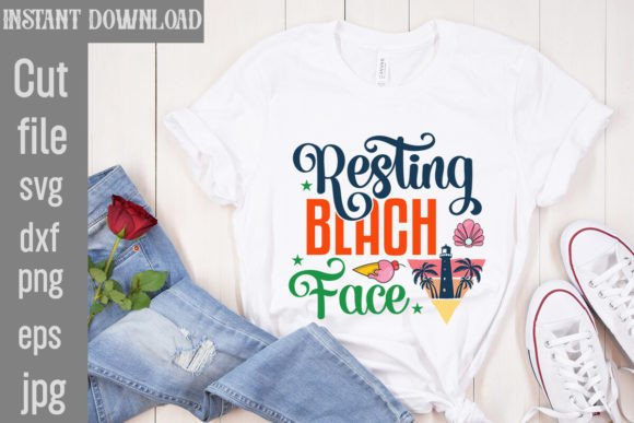 Download Resting Beach Face SVG Cut File - Resting beach face svg cut file Collection