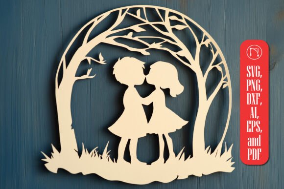 Download Paper Cut Kids Wall Decor SVG - Paper Collection