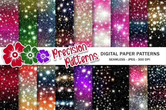 Download Seamless Sparkle Night Background Paper - Paper Collection