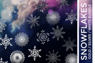 Download Snowflake Vector Bundle - Snowflake vector Collection