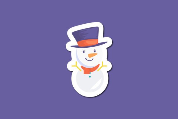 Download Christmas Icons Sticker Snowman - Christmas icons Collection